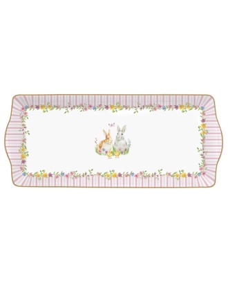 Platou din portelan, 35x15 cm, Happy Easter - SIMONA'S COOKSHOP